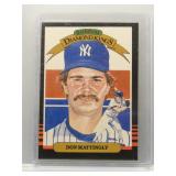 Don Mattingly 1985 Donruss Diamond Kings