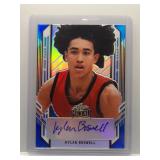 Kylan Boswell 2022 Leaf Metal auto blue /50