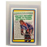 Wayne Gretzky 1990 Topps Edmonton Times