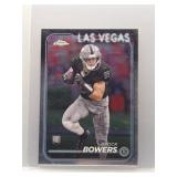 Brock Bowers 2024 Topps Chrome Rookie