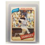 Reggie Jackson 1980 Topps