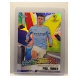 Phil Foden 2021 Topps Chrome Future Stars