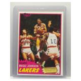 Magic Johnson 1981 Topps