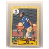Bo Jackson 1987 Topps Rookie