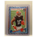 Quinshon Judkins 2025 Optic rookie star foil