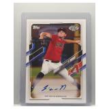 Liam Norris 2021 Topps Pro Debut auto