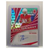 Trey Benson 2024 Phoenix Rookie Calligraphy auto