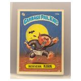 Berserk Kirk 1986 Topps Garbage Pail Kids