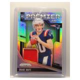 Drake Maye 2024 Prizm Silver Rookie Patch