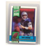 Troy Aikman 1990 Topps Record Breaker