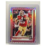 George Kittle 2025 Optic 100 foil