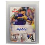 Kyle Freeland 2019 Topps NTCD auto