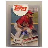 Andy Ibanez 2017 Topps auto