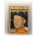 Whitey Ford 1962 Topps AS