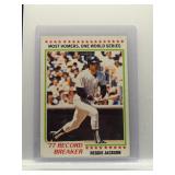 Reggie Jackson 1977 Topps Record Breaker