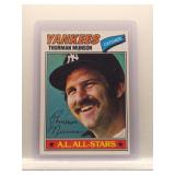 Thurman Munson 1977 Topps AS