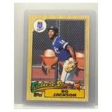 Bo Jackson 1987 Topps Rookie