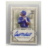 Garrett Mitchell 2020 Leaf Rookie Auto