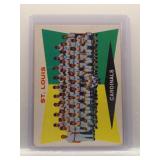 Cardinals Tm Card 1960 Topps Gibson/Flood