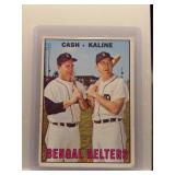 Cash/Kaline 1967 Topps Bengal Belters