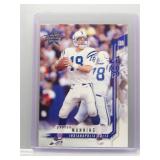 Peyton Manning 2001 Leaf Rookies & Stars