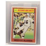 George Blanda 1976 Topps