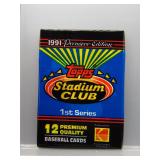 1991 Stadium Club Premiere Edition Baseball Pack