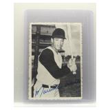 Maury Wills 1969 Topps Deckle