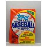 1988 Topps Baseball Sealed Wax Pack