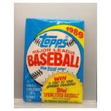 1989 Topps Baseball Sealed Wax Pack