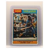 Hank Aaron 1976 Topps Record Breaker