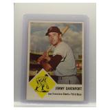 Jimmy Davenport 1963 Fleer