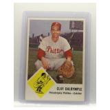 Clay Dalrymple 1963 Fleer