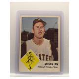 Vernon Law 1963 Fleer