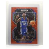 Shai Gilgeous-Alexander 2025 Prizm DP Red Disco