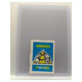 Twins Tm Stamp 1962 Topps Stamp