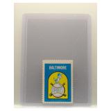 Orioles Tm Stamp 1962 Topps Stamp