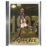 Michael Jordan 1998 Upper Deck Gold Jumbo