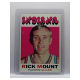Rick Mount RC 71-72 Topps