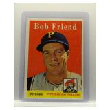Bob Friend 1958 Topps