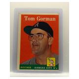 Tom Gorman 1958 Topps