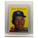 Jim Gilliam 1958 Topps