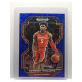 Anthony Edwards 2022 Prizm DP Blue Disco