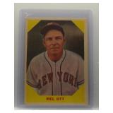 Mel Ott 1960 Fleer