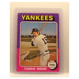 Thurman Munson 1975 Topps