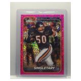 Mike Singletary 2024 Topp Chrome Pink Sparkle /399