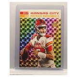 Patrick Mahomes 2017 Prism Rookie Promo