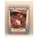 Michael Jordan 1989 Fleer AS Stkr