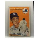 Billy Martin 1954 Topps
