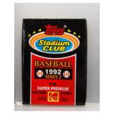 1992 Stadium Club Baseball Sealed Pack